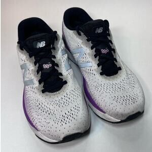 New Balance 880v9 Running Shoes Women's Size 11 White Purple Athletic Sneakers